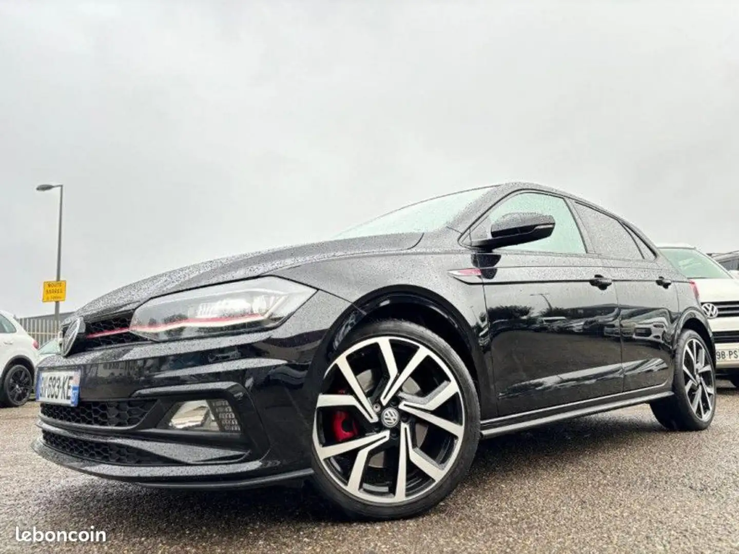 Volkswagen Polo 2.0 TSI 200CH GTI DSG6 EURO6D-T Noir - 1