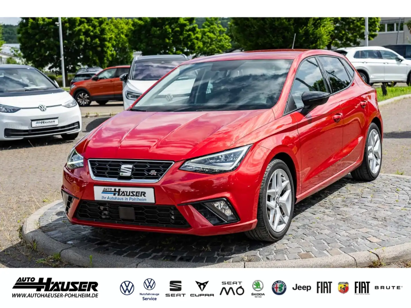 SEAT Ibiza FR 1.0 EcoTSI BEATS TEMPOMAT NAVI LED PDC Rot - 1