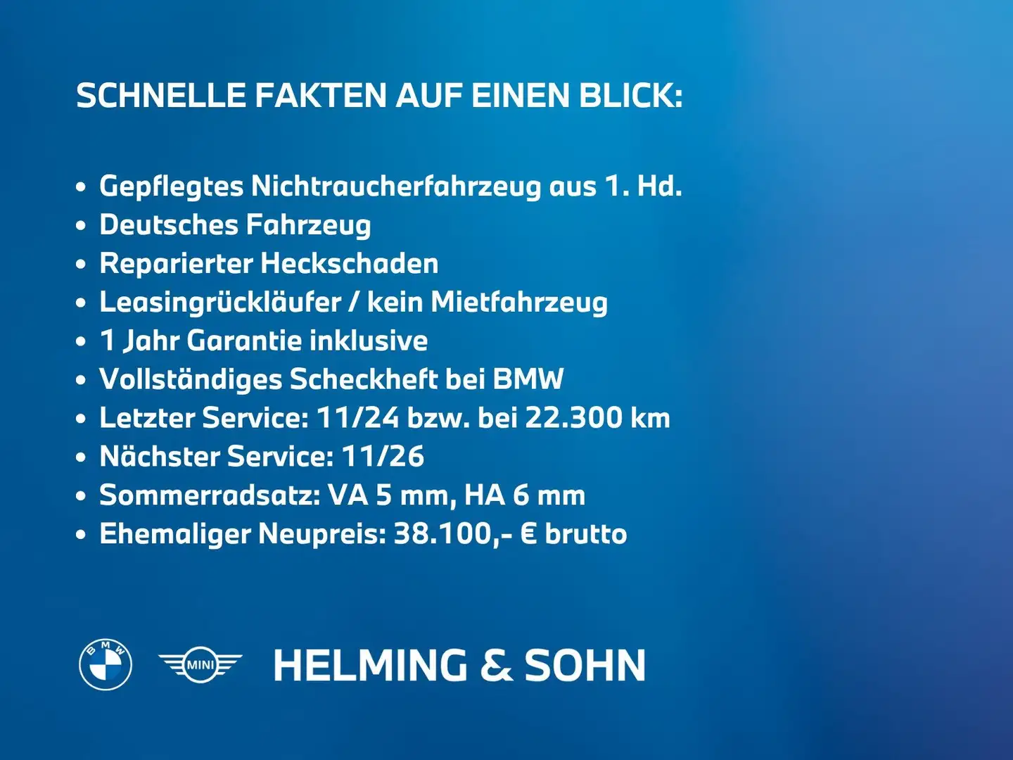 MINI Cooper SE Hatch DAB LED Navi Ambiente Shz. uvm. Blau - 2