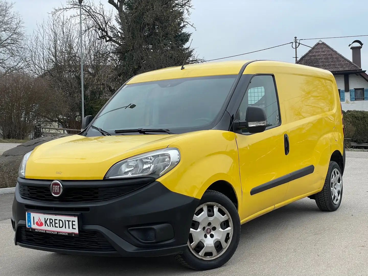 Fiat Doblo Maxi- Lang- Euro 5- Export- 4.150€ Netto- 5825 žuta - 2