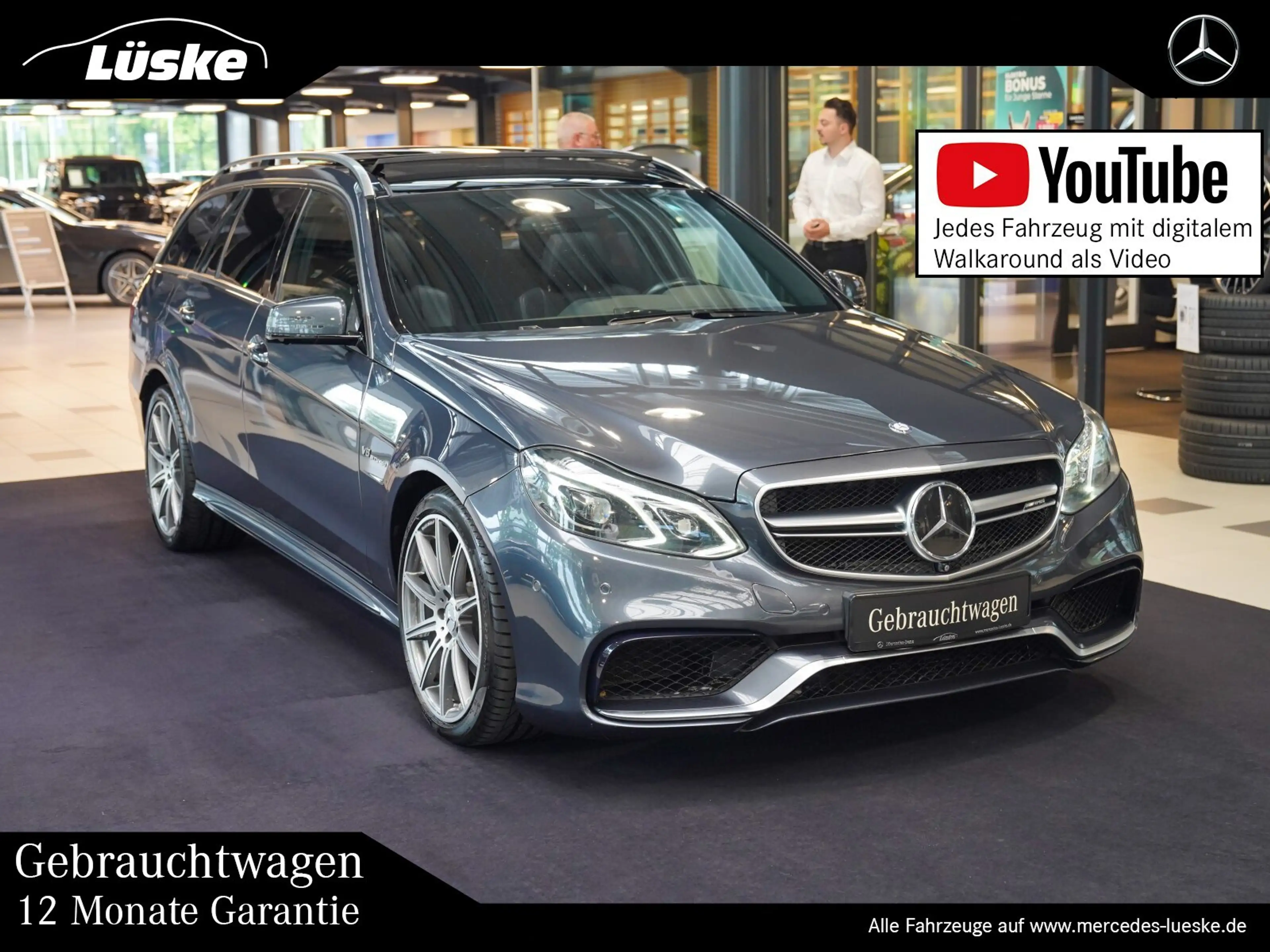 Mercedes-Benz E 63 AMG E 63 AMG T 4M VMAX Kunde kommt Freitag AMG Sport
