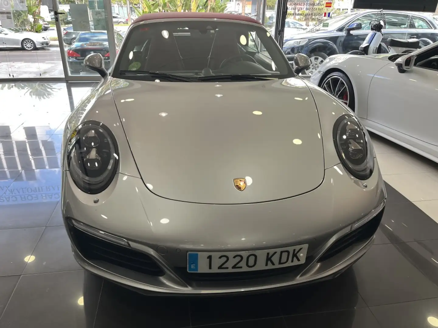 Porsche 991 Carrera 4 S Cabriolet PDK Silber - 2
