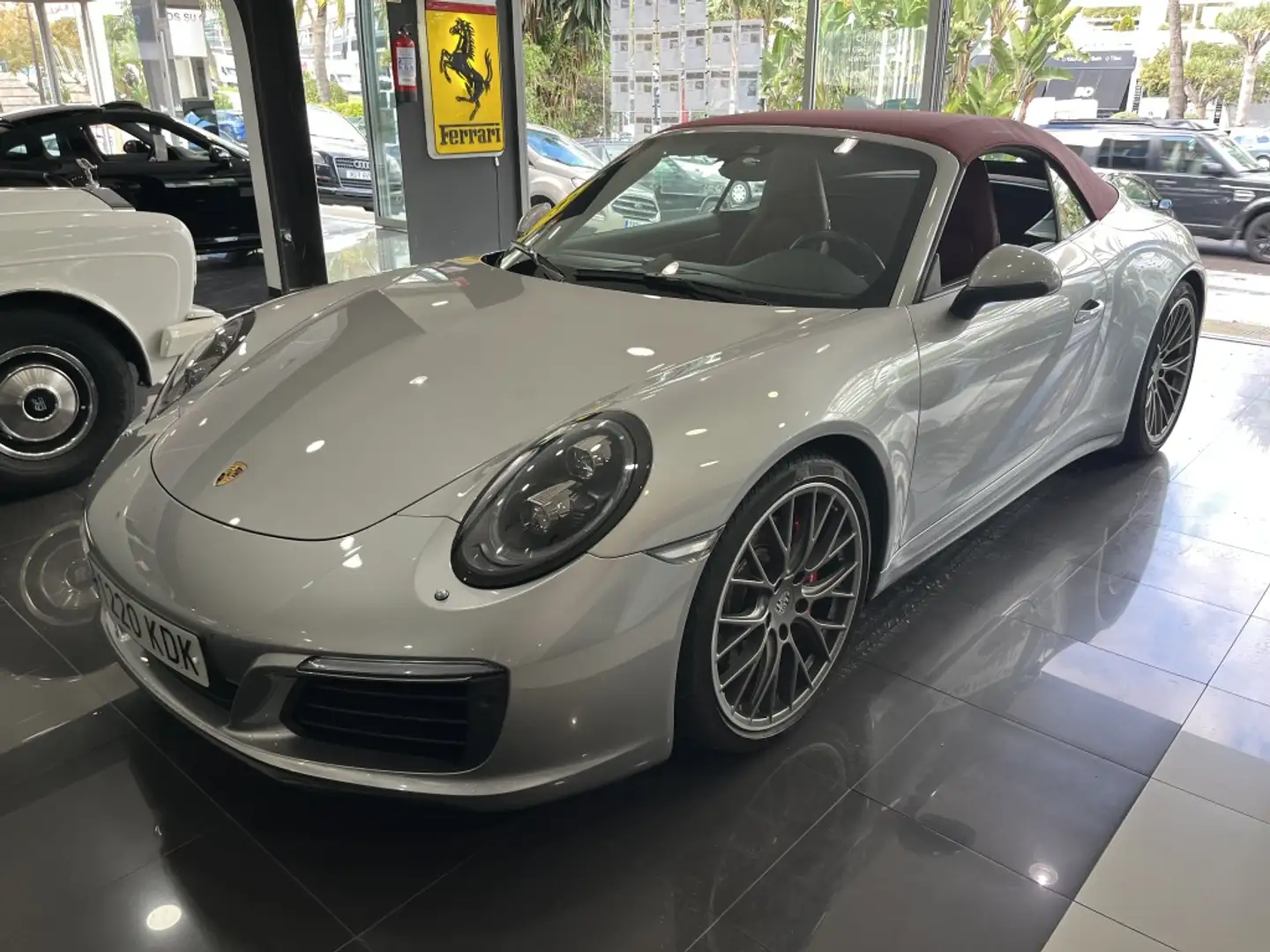 Porsche 991 Carrera 4 S Cabriolet PDK Silber - 1