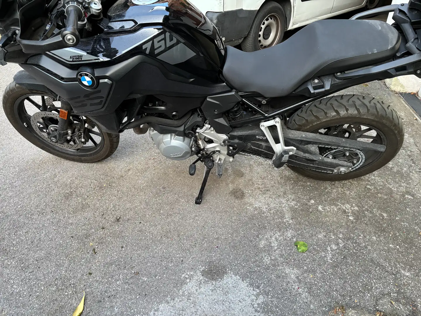 BMW F 750 GS Triple Black T.F.T. Dinamic e sella ribassata Noir - 2