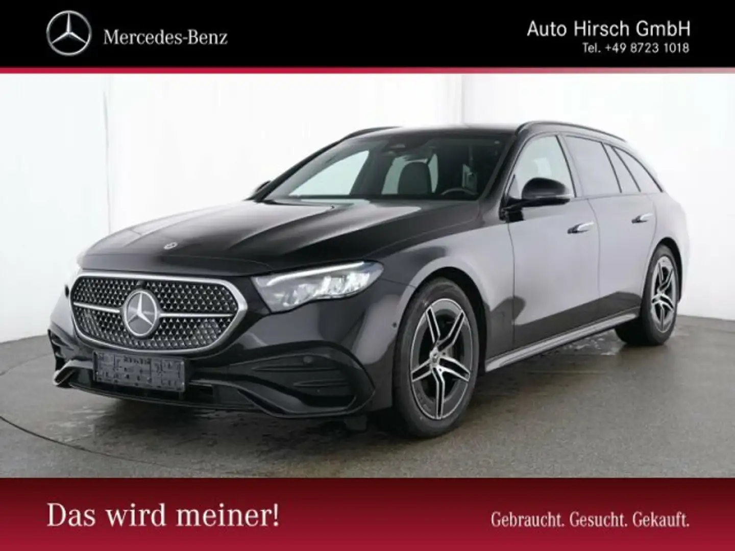 Mercedes-Benz E 220 E 220 d T-Modell AMG+DISTRONIC+AHK+Kamera+Night Noir - 1