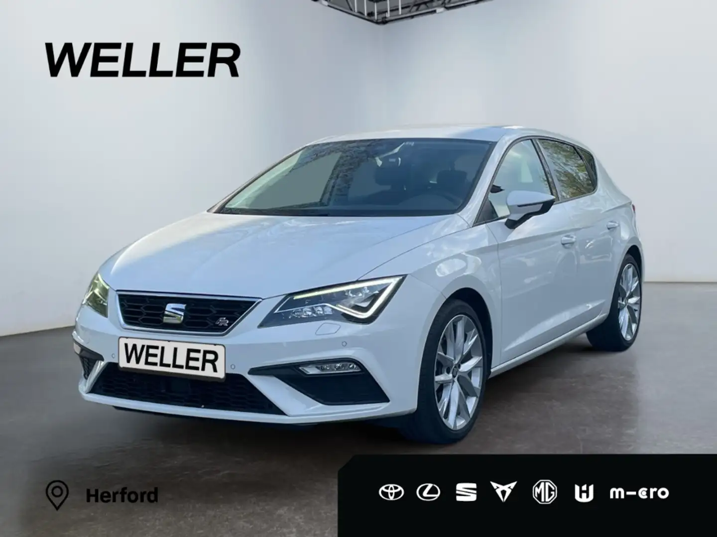 SEAT Leon 2.0 TDI DPF DSG FR*LED*Navi*18Zoll*SHZ*CAM* Bianco - 1