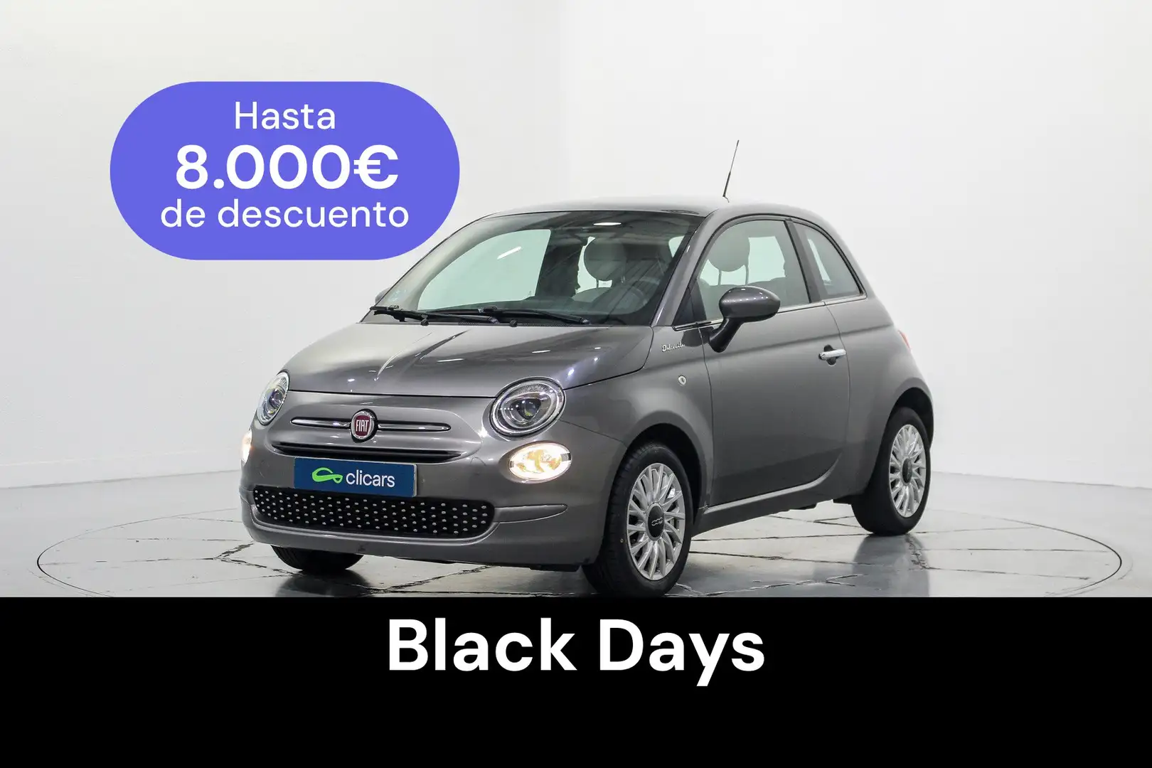 Fiat 500 1.0 Hybrid Dolcevita 52kW Blanc - 1