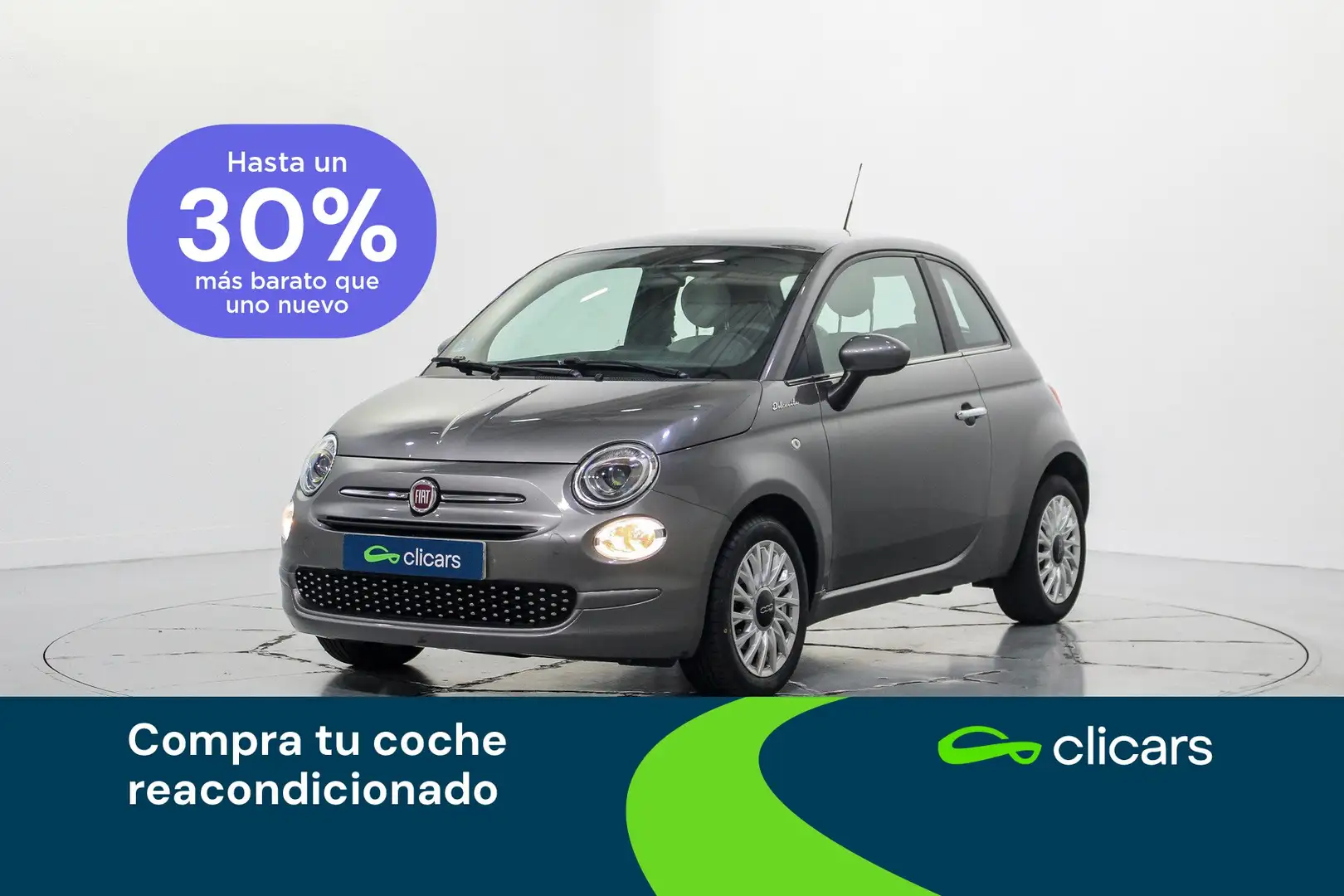 Fiat 500 1.0 Hybrid Dolcevita 52kW Blanc - 1