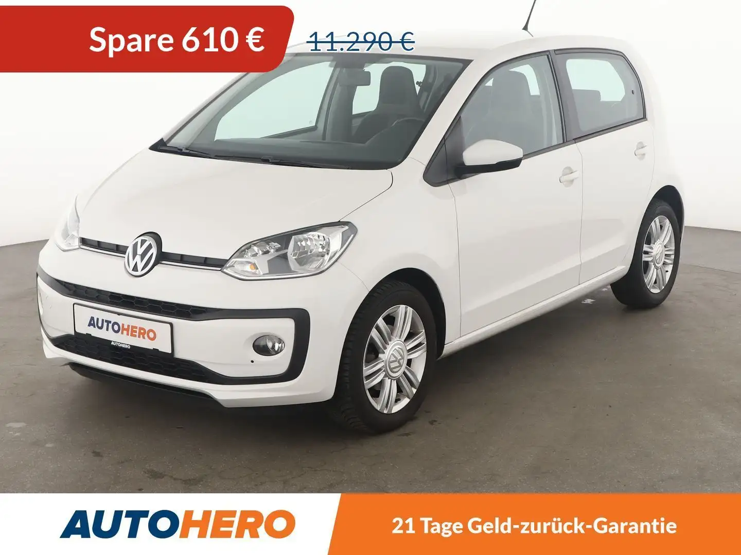 Volkswagen up! 1.0 High up! BlueMotion Weiß - 1