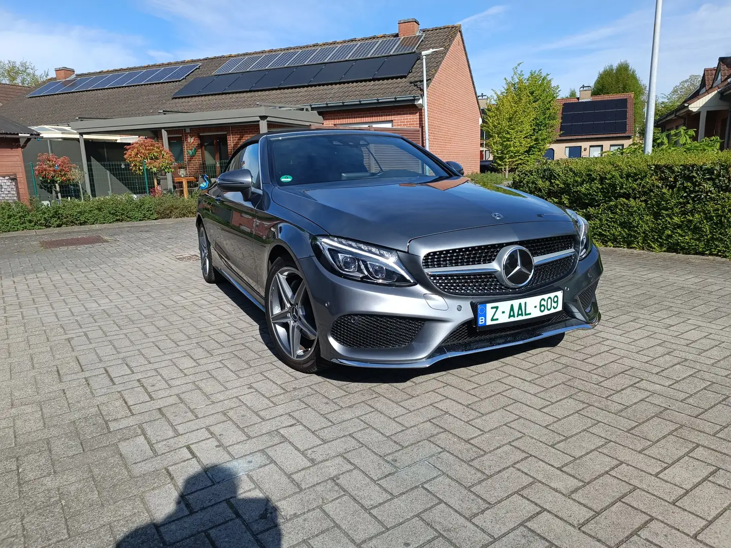 Mercedes-Benz C 200 C 200 Cabrio 9G-TRONIC AMG Line Gris - 2