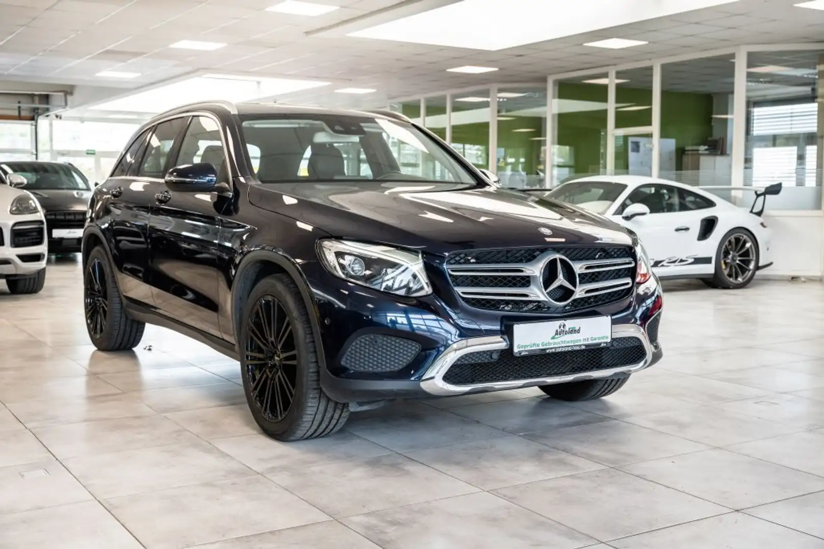 Mercedes-Benz GLC 250 4M 7G-Tr Exclusive*AHK*LEDER*LED*NAV*CAM Bleu - 1
