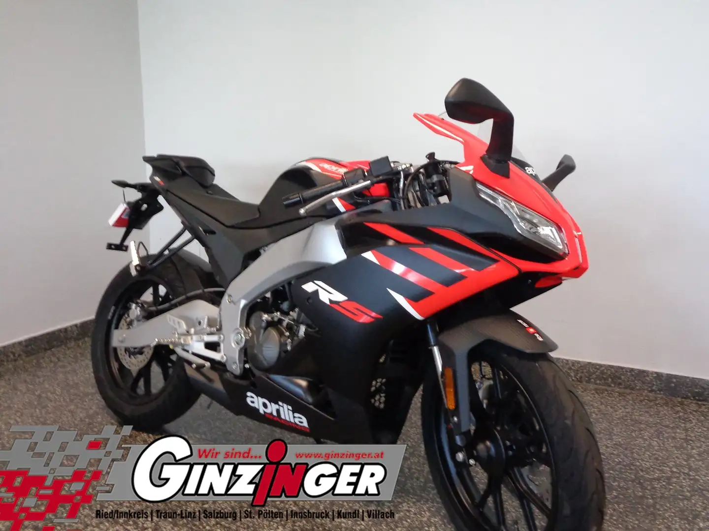 Aprilia RS 125 Neufahrzeug / Euro 5 Version ab 98,- mtl. Červená - 1