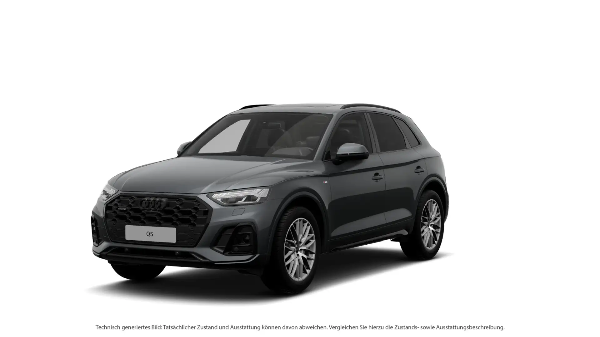 Audi Q5 40 TDI quattro S tronic S line Grau - 2