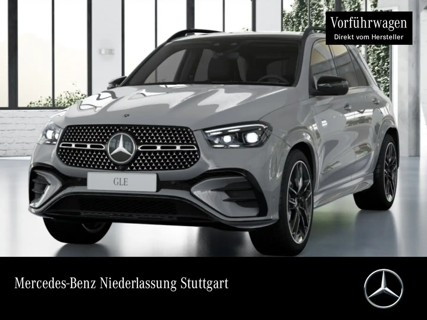 Mercedes-Benz GLE 450 d 4M AMG+NIGHT+PANO+360+AHK+MULTIBEAM+HUD Grau - 1