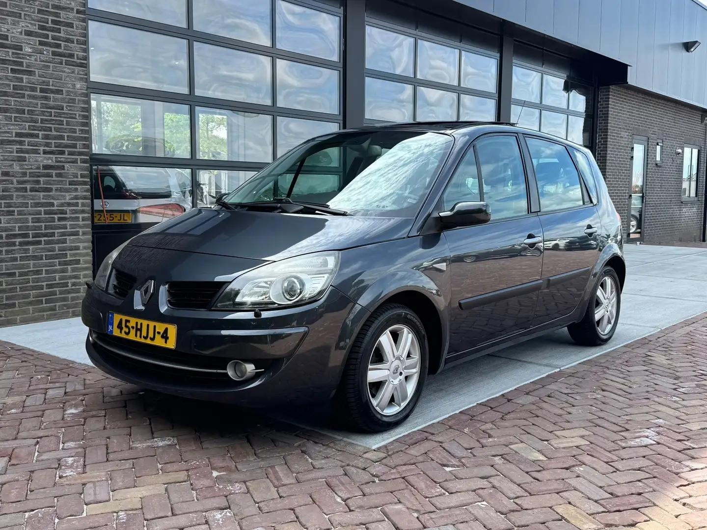 Renault Scenic 1.6-16V Tech Line | Autm | 93.000 KM! | Pano | Szary - 1
