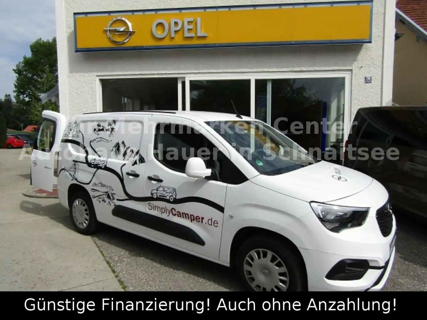 Opel Combo SimplyCamper in weiß ab 28.900.-- Білий - 1
