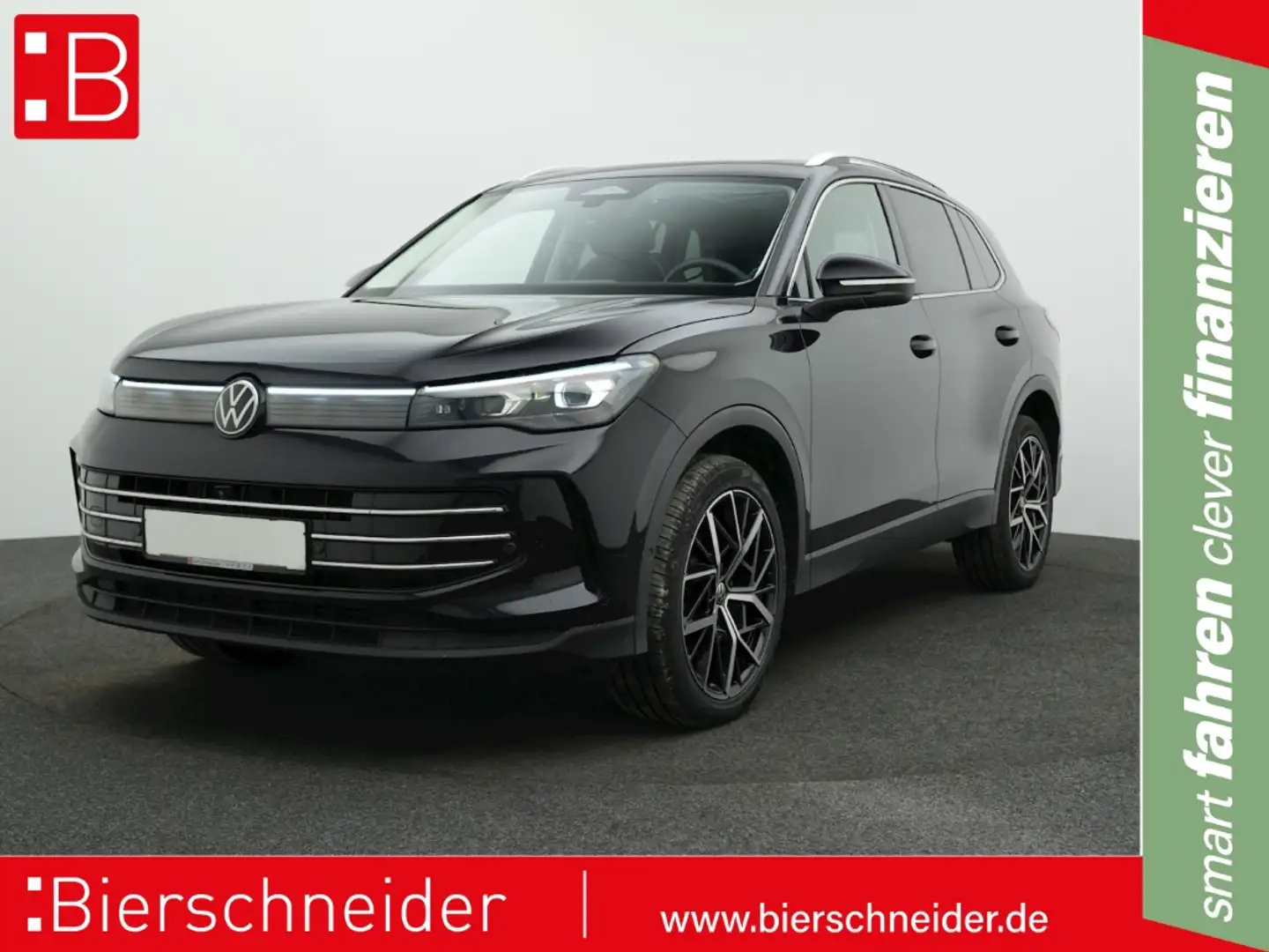 Volkswagen Tiguan 2.0 TDI DSG 4Mo. Elegance ALU20 PANO H&K IQ.LIGHT Schwarz - 1