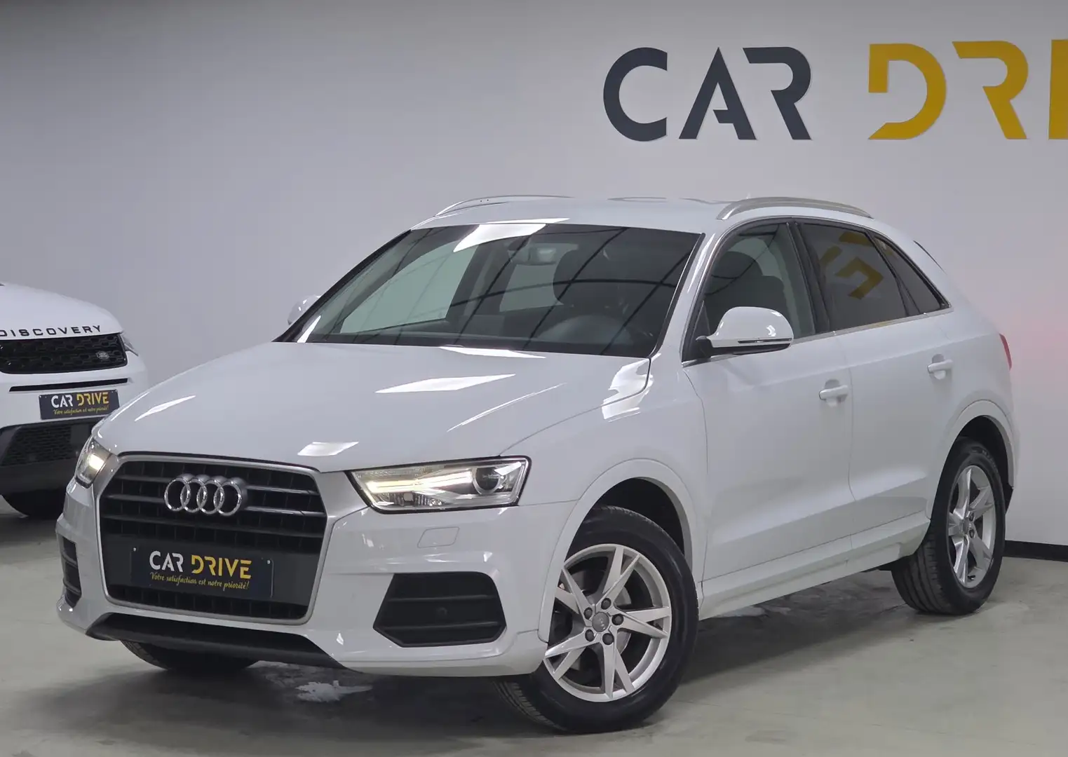 Audi Q3 2.0 TDi CAPTEURS AV AR/XENON/CRUISE/LED JOUR/ATR Blanc - 1
