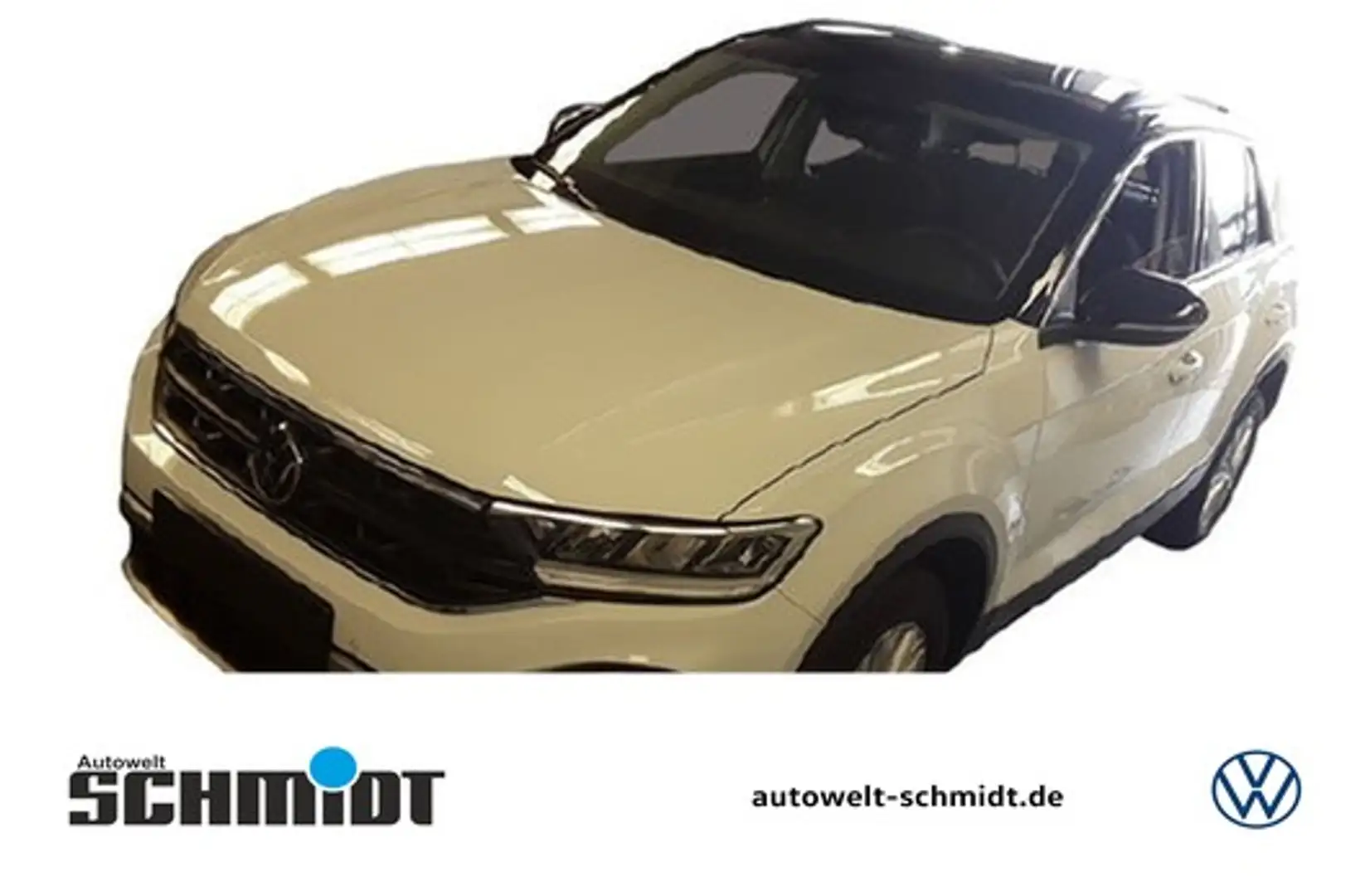 Volkswagen T-Roc 1,0 TSI Life R-Kamera ACC LED NaviMedia Parklen... Weiß - 1