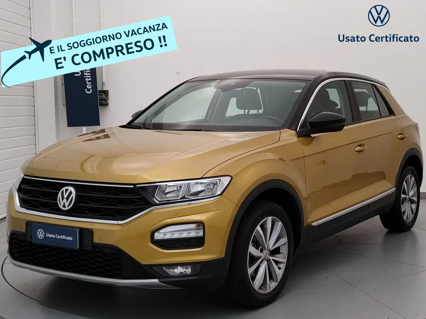 Volkswagen T-Roc T-Roc 1.5 TSI ACT Style BlueMotion Technology Jaune - 1