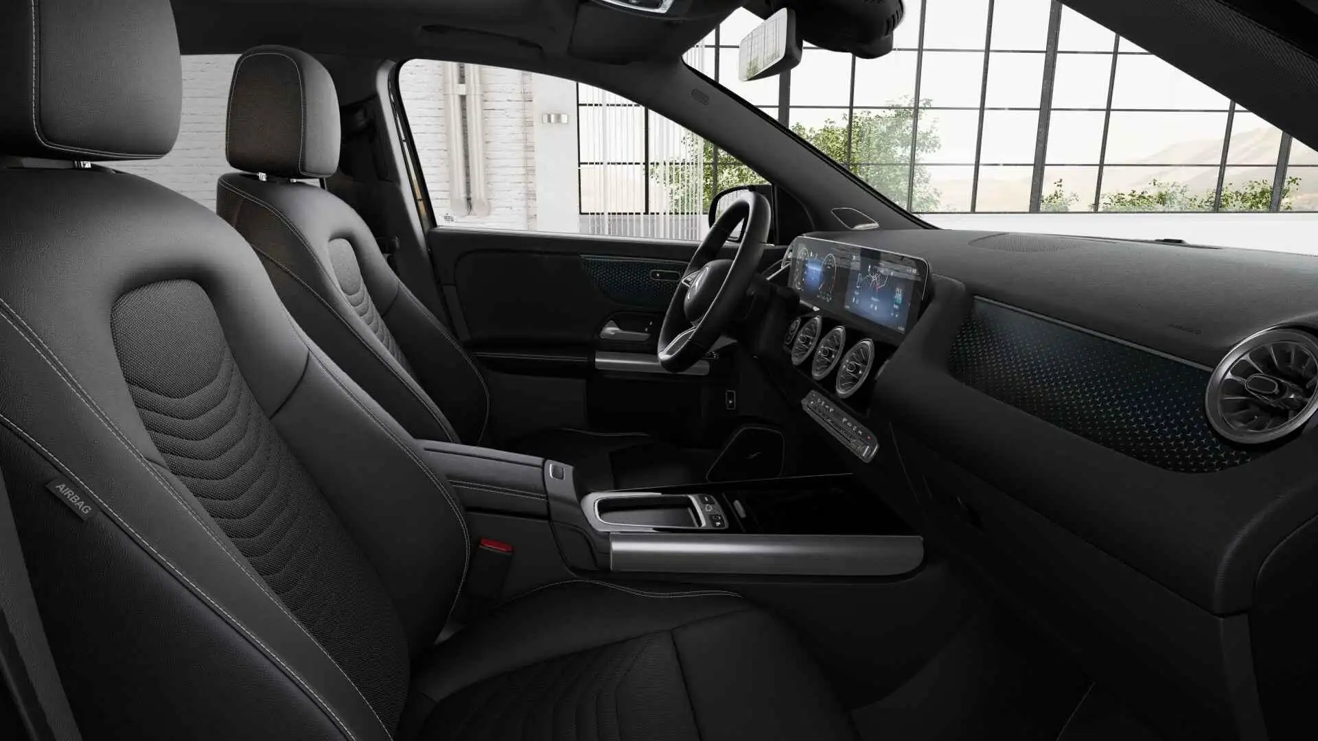 Mercedes-Benz GLA 200 D Luxury Line | Panoramisch Dak | Trekhaak | Burme Zwart - 2