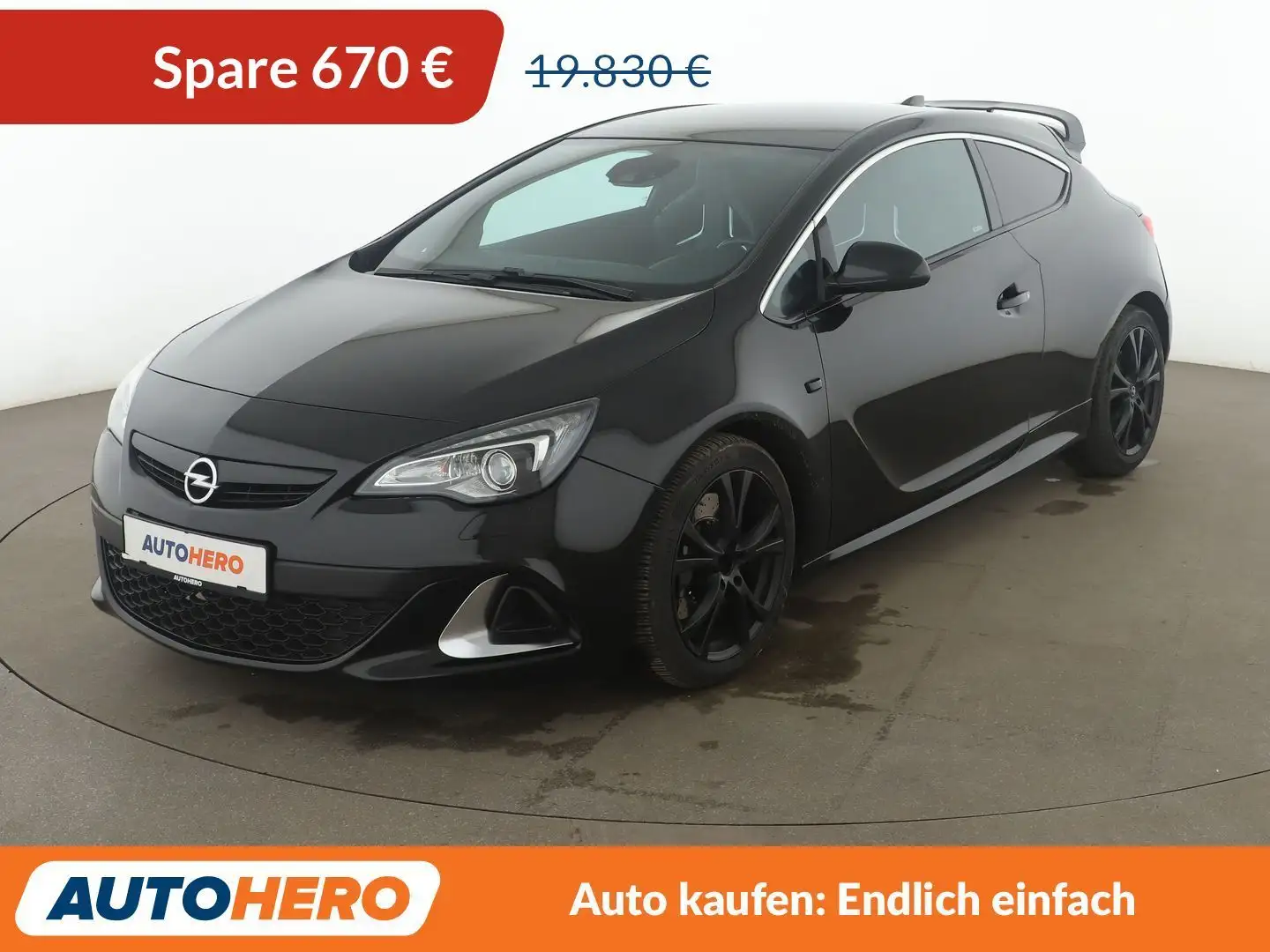 Opel Astra 2.0 Turbo OPC*NAVI*PDC*SHZ*TEMPO*KLIMA*XENON* Schwarz - 1