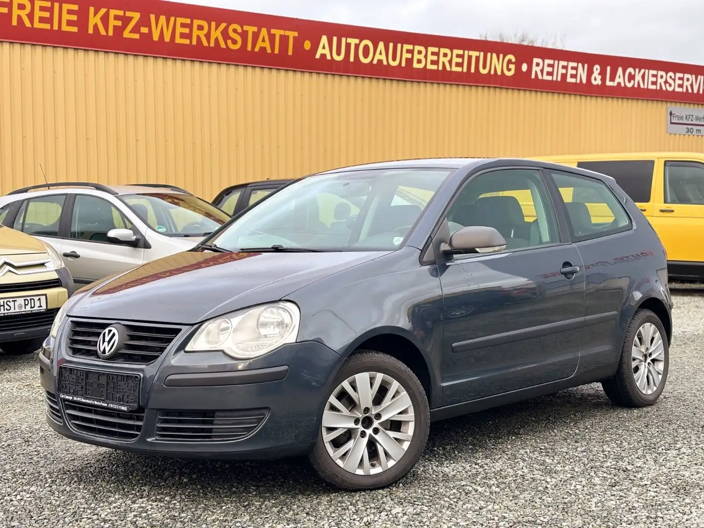 Volkswagen Polo 1.4 Goal KLIMA,8xBereift,Ölservice+TÜV-NEU! Grau - 1