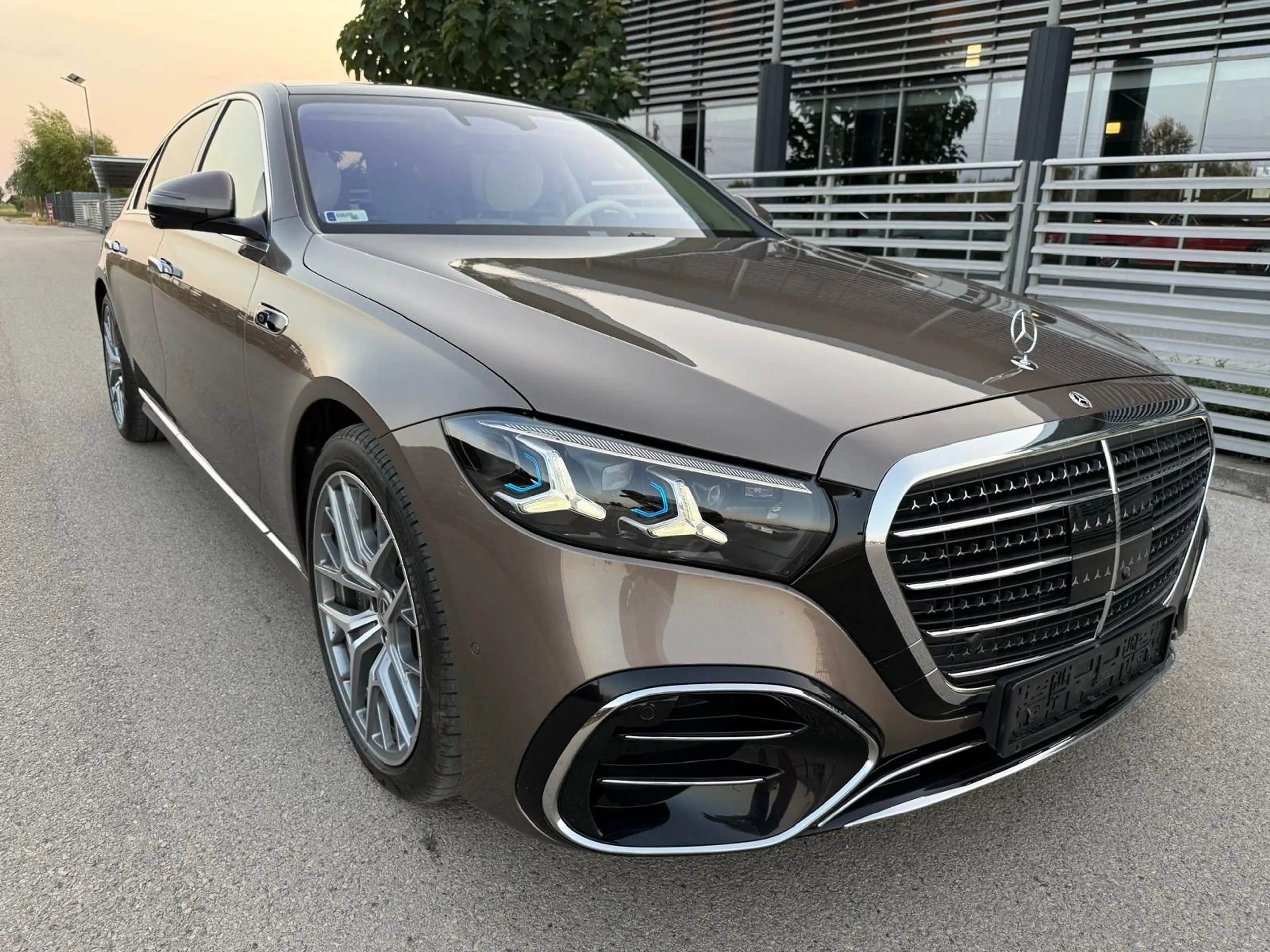 Mercedes-Benz S 450 d 4Matic L Facelift-AMG-Beige-HUD-Pano-20"