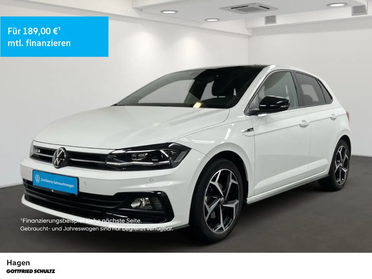 Volkswagen Polo 1.0 TSI DSG LED NAV ACC KAMERA Highline Weiß - 1