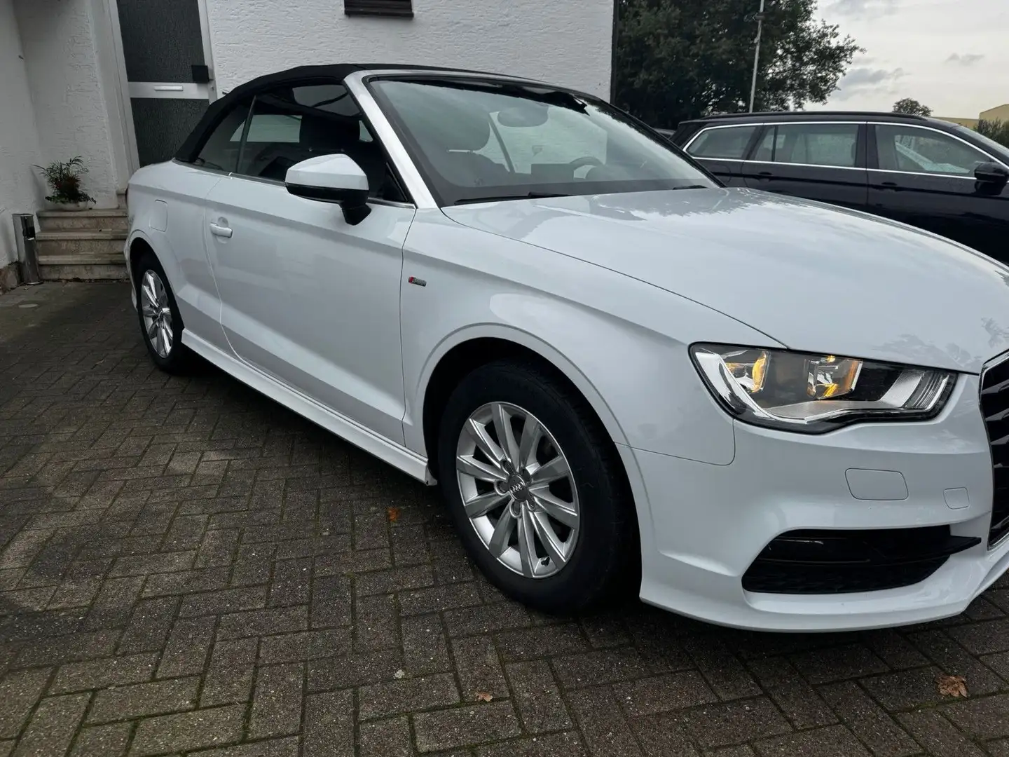 Audi A3 1,4 TFSI Cabriolet attraction,Sitzh,PDC Blanco - 2