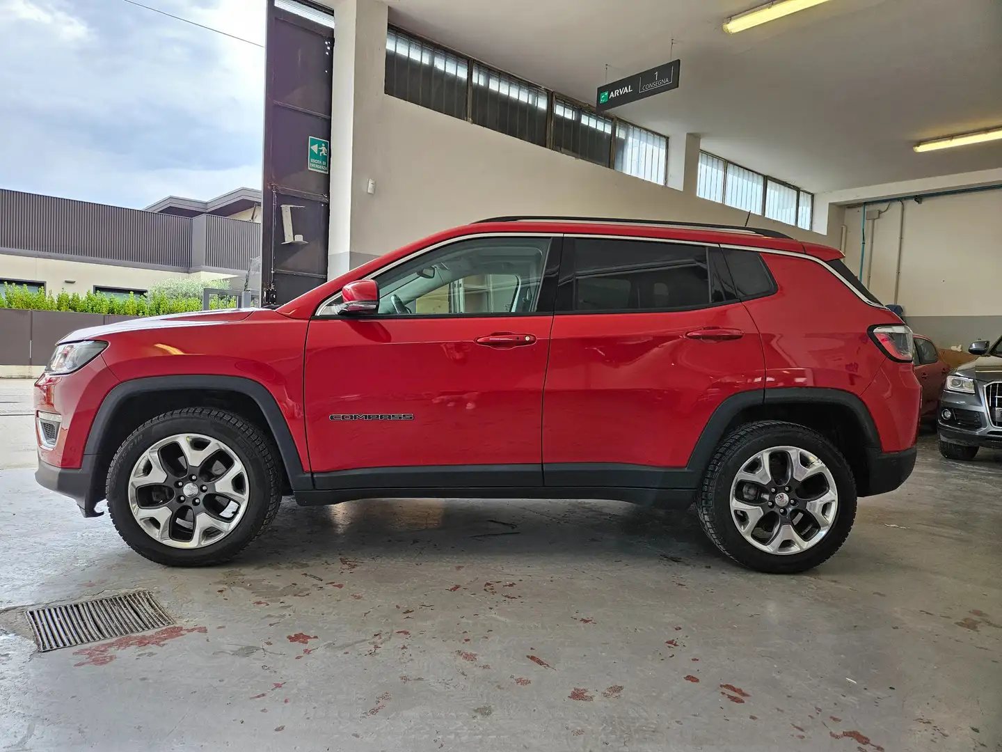Jeep Compass Compass 2.0 mjt Limited 4wd *tetto* Rosso - 2
