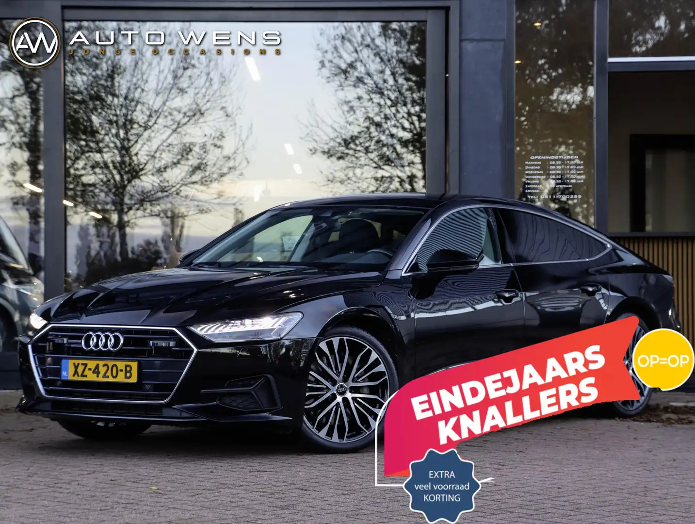 Audi A7 Sportback 55 TFSI Quattro 20'' Leder Luchtvering P Noir - 1
