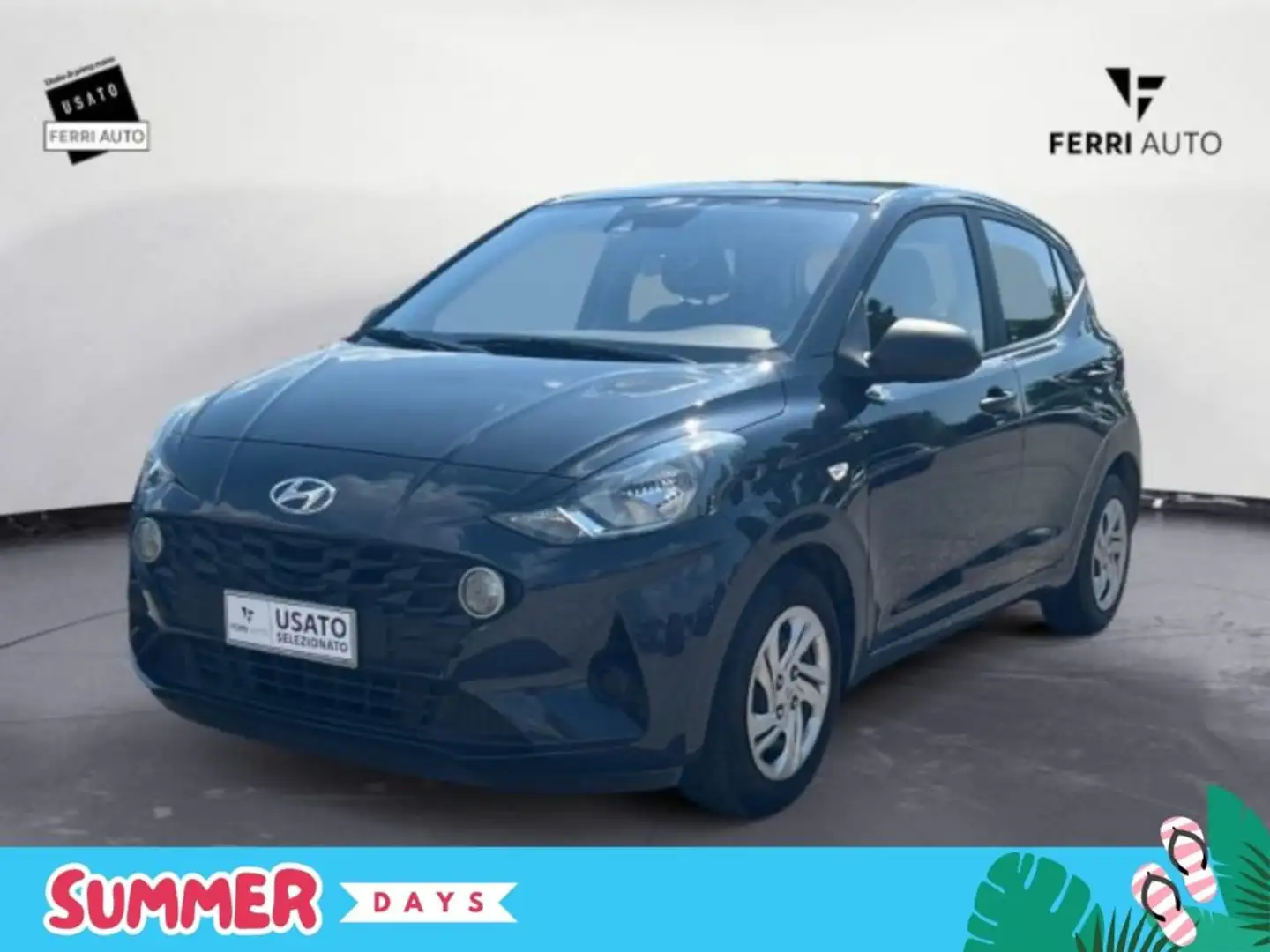 Hyundai i10 1.0 MPI Advanced Gris - 1