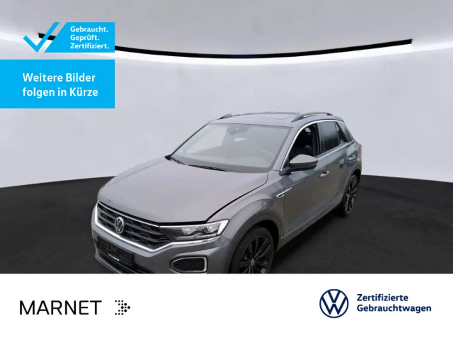 Volkswagen T-Roc 1.5 TSI DSG Sport R-Line Navi*AHK*Pano*Key Grau - 1