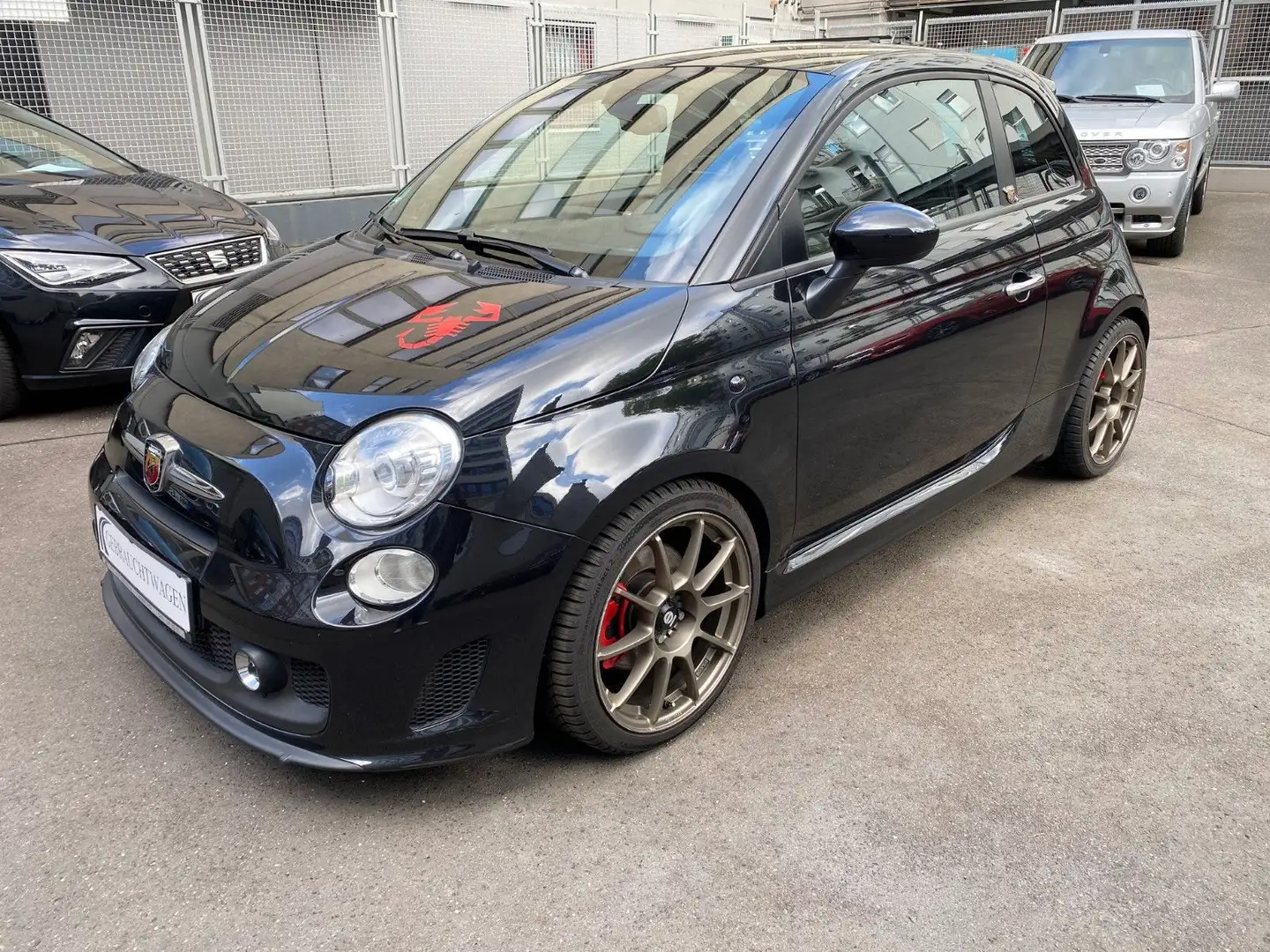 Abarth 500 1.4 Turbo/Klimaaut/Xenon/Leder/Sheft/nur37tk Nero - 1