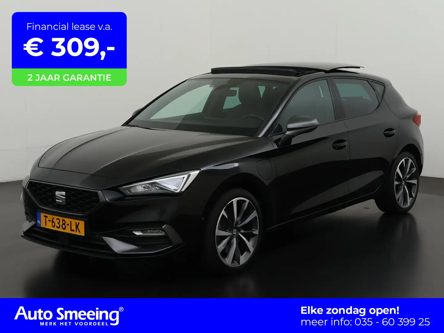 SEAT Leon 1.4 TSI eHybrid PHEV FR | Panoramadak | Memory sto Schwarz - 1