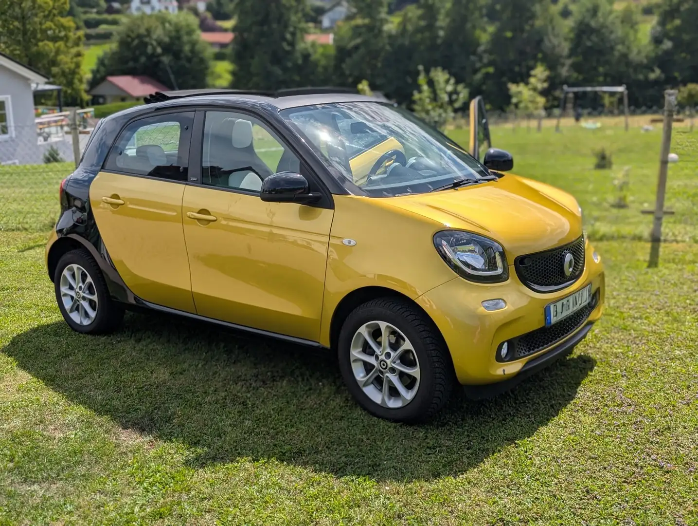 smart forFour Passion 90PS LED/Navi/Panodach/PDC/SHZ Gold - 1