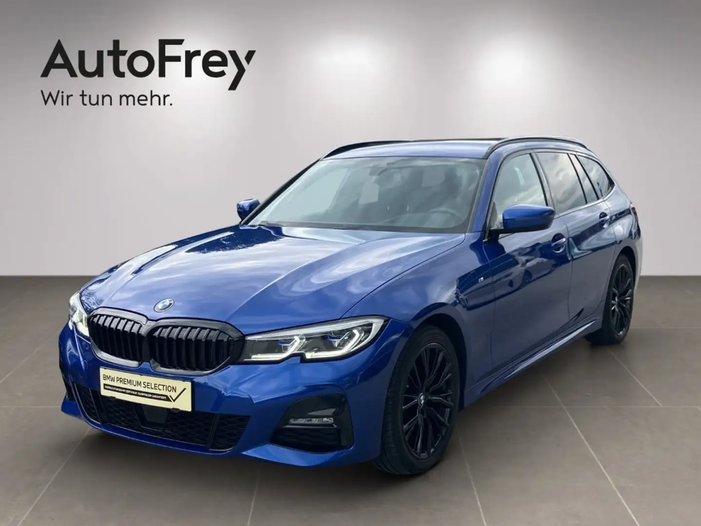BMW 320 320d xDrive Blauw - 1