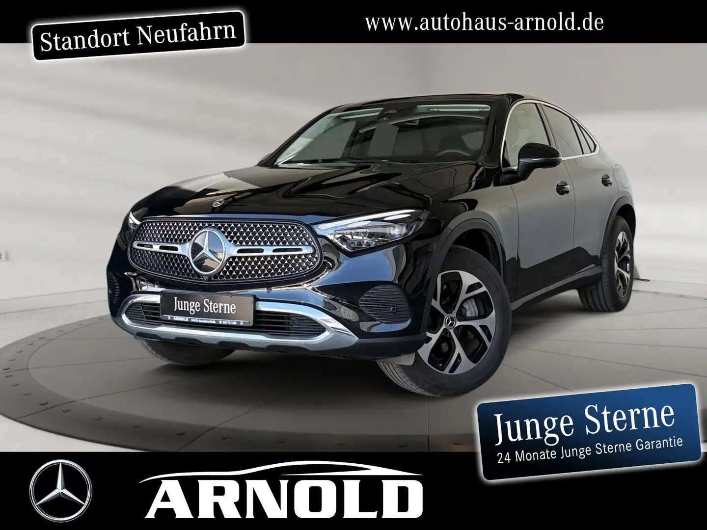 Mercedes-Benz GLC 300 GLC 300 de 4M Coupé PanoD. AHK Dig.-Light 360° ! Schwarz - 1