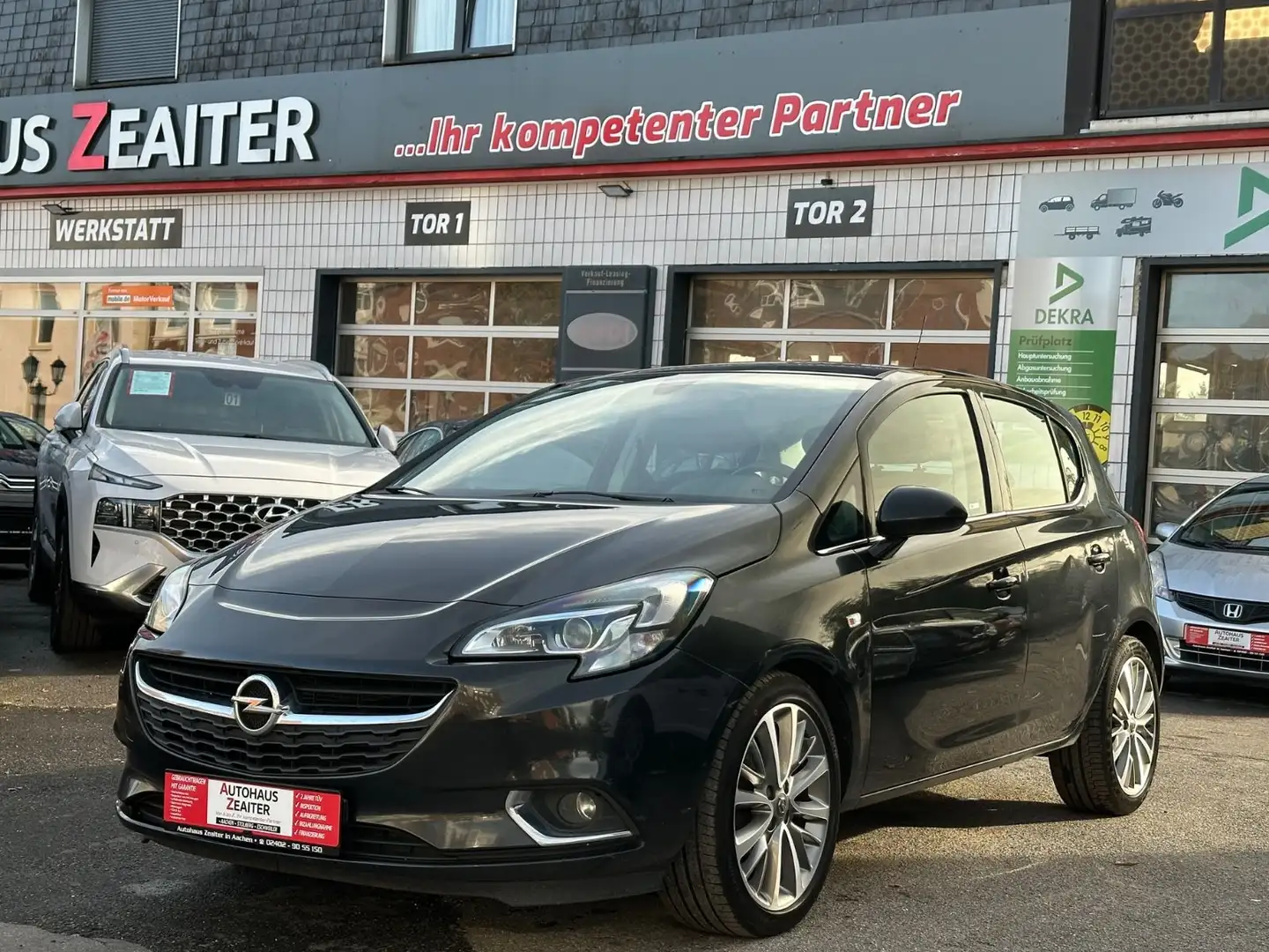 Opel Corsa E Innovation*LPG* Schwarz - 2
