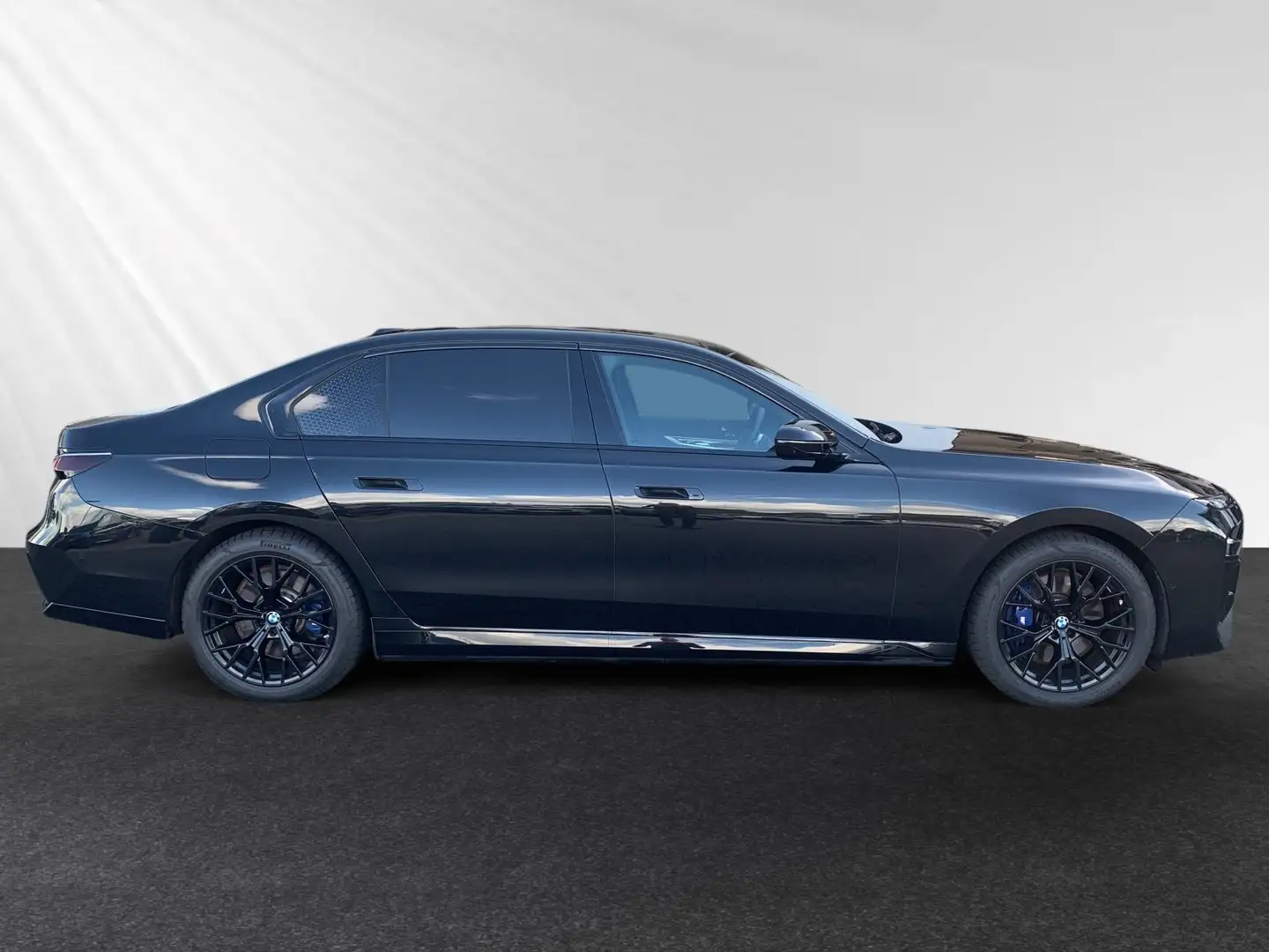 BMW 750 e xDrive M Sport|SkyLounge|Autobahnass.|B&W Schwarz - 2