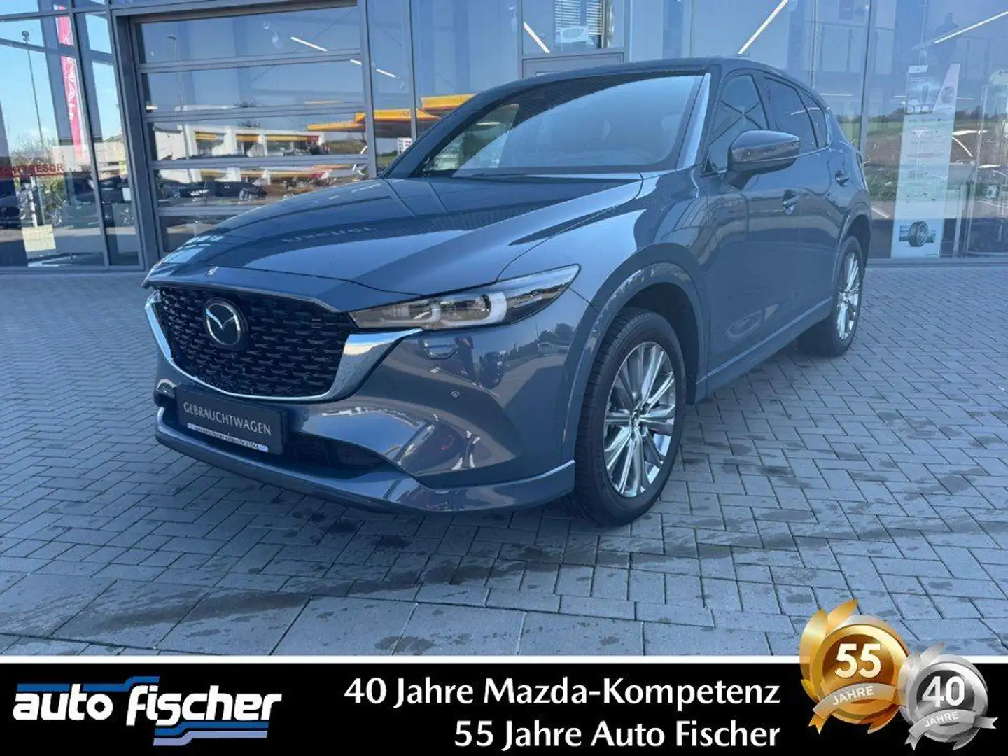 Mazda CX-5 2.2 (184PS) AWD Autom. Sports-Line-Plus Sta Grau - 1