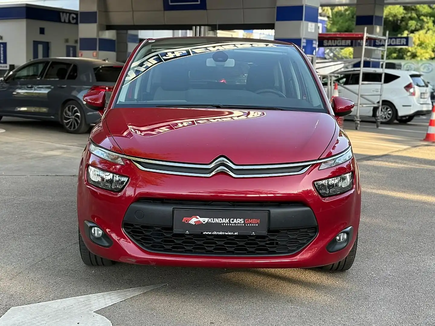 Citroen C4 Picasso 1,2 PureTech  **PICKERL 06/2026** Rot - 2