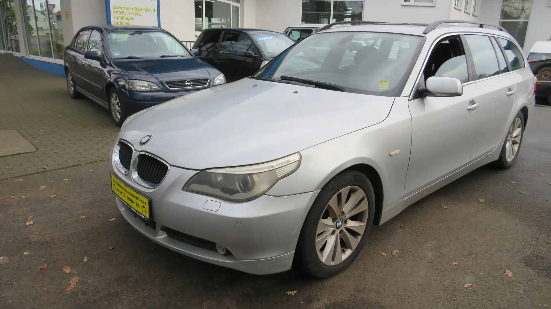 BMW 523 523I Kombi Leder M3 Silber - 2