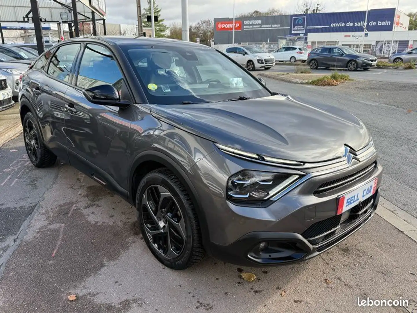 Citroen C4 Citroën 1.5 bluehdi 130ch Feel Business EAT8 Gris - 2