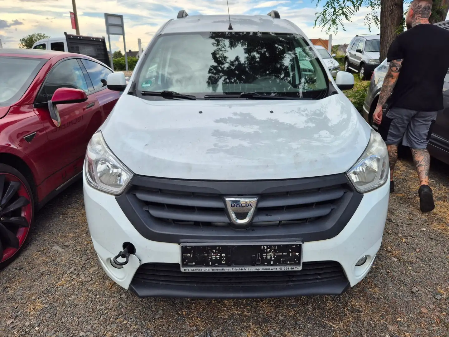 Dacia Dokker 5 Sitzer Motor läuft nicht Biały - 1