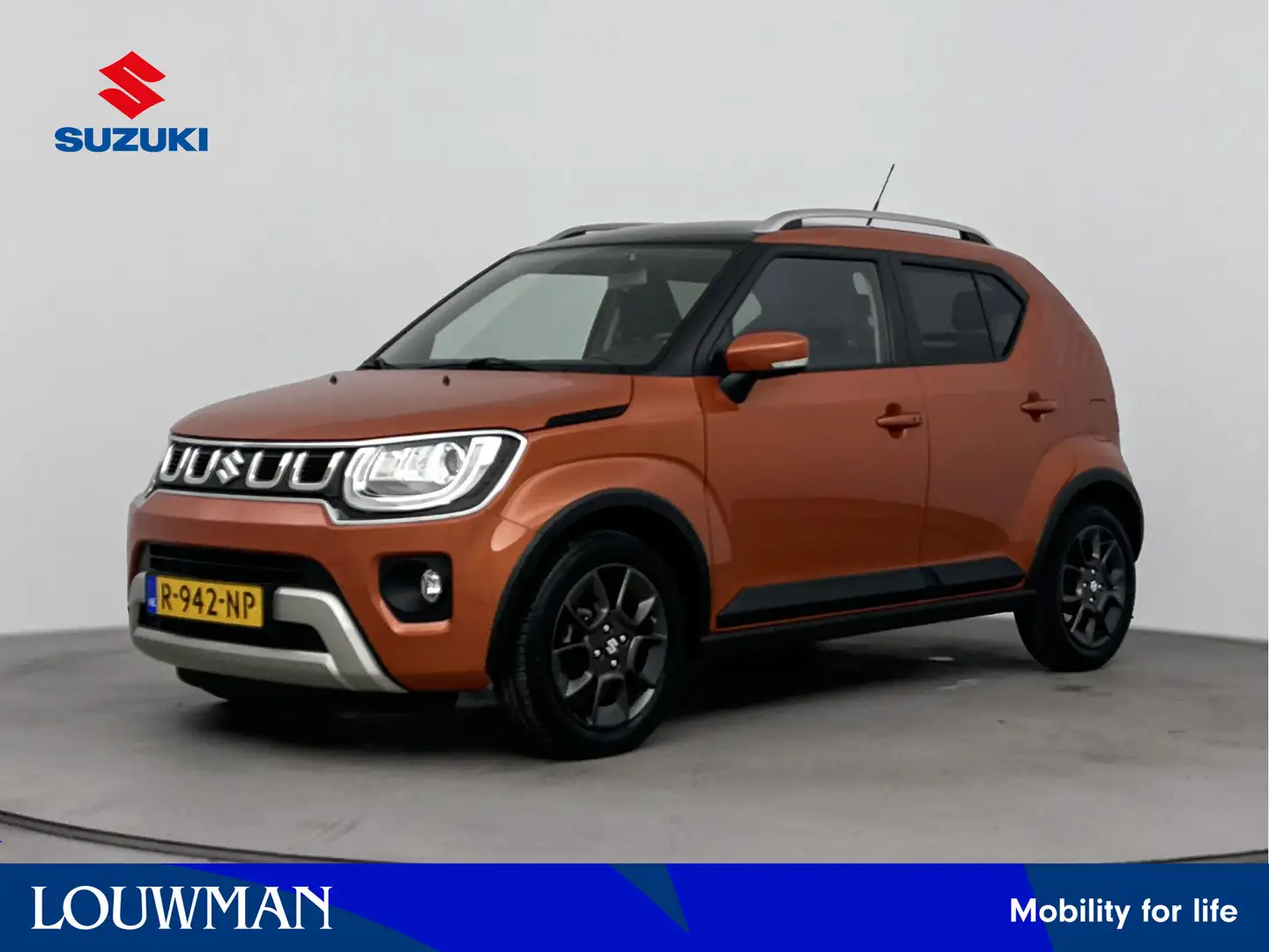 Suzuki Ignis 1.2 Smart Hybrid Style | Navigatie | Lichtmetalen Oranje - 1