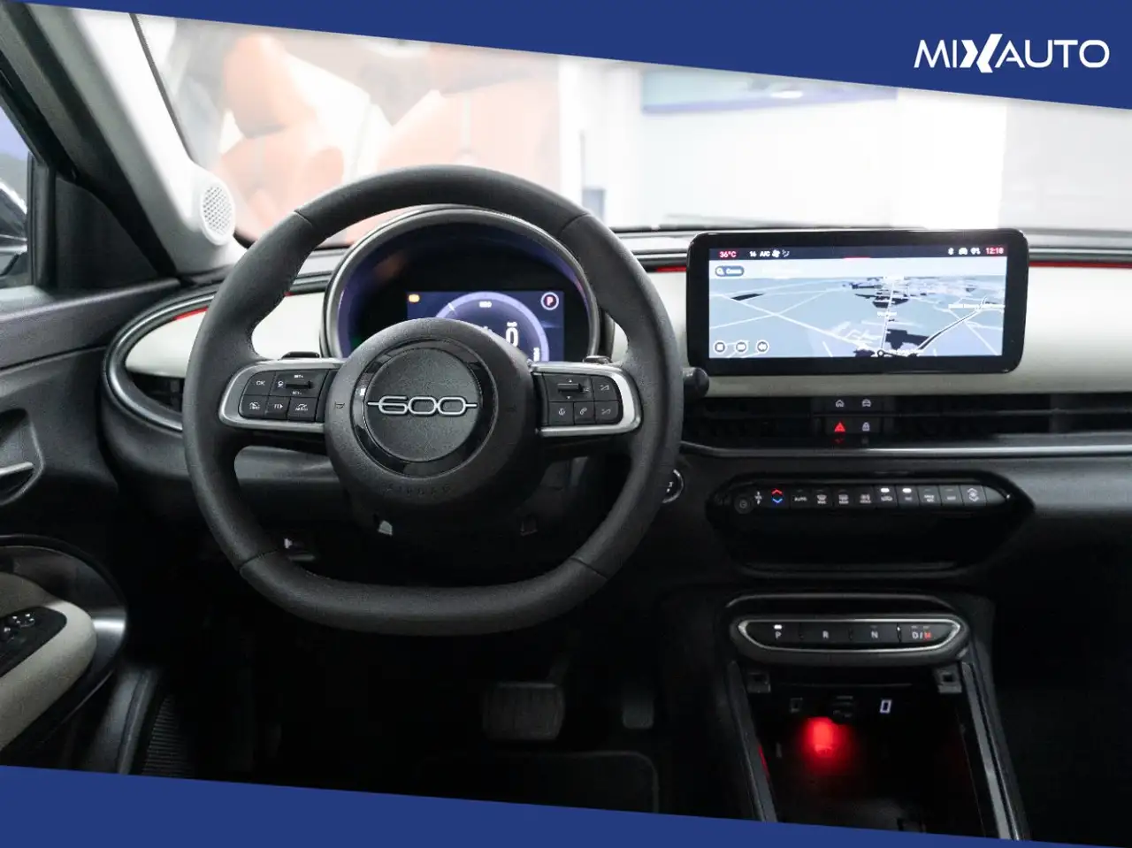 Fiat 600 1.2 Hybrid La Prima 110CV Auto, миниатюра 11
