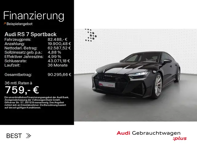 Audi RS7 Pano*HUD*RS-Dynamik*Night*B&O