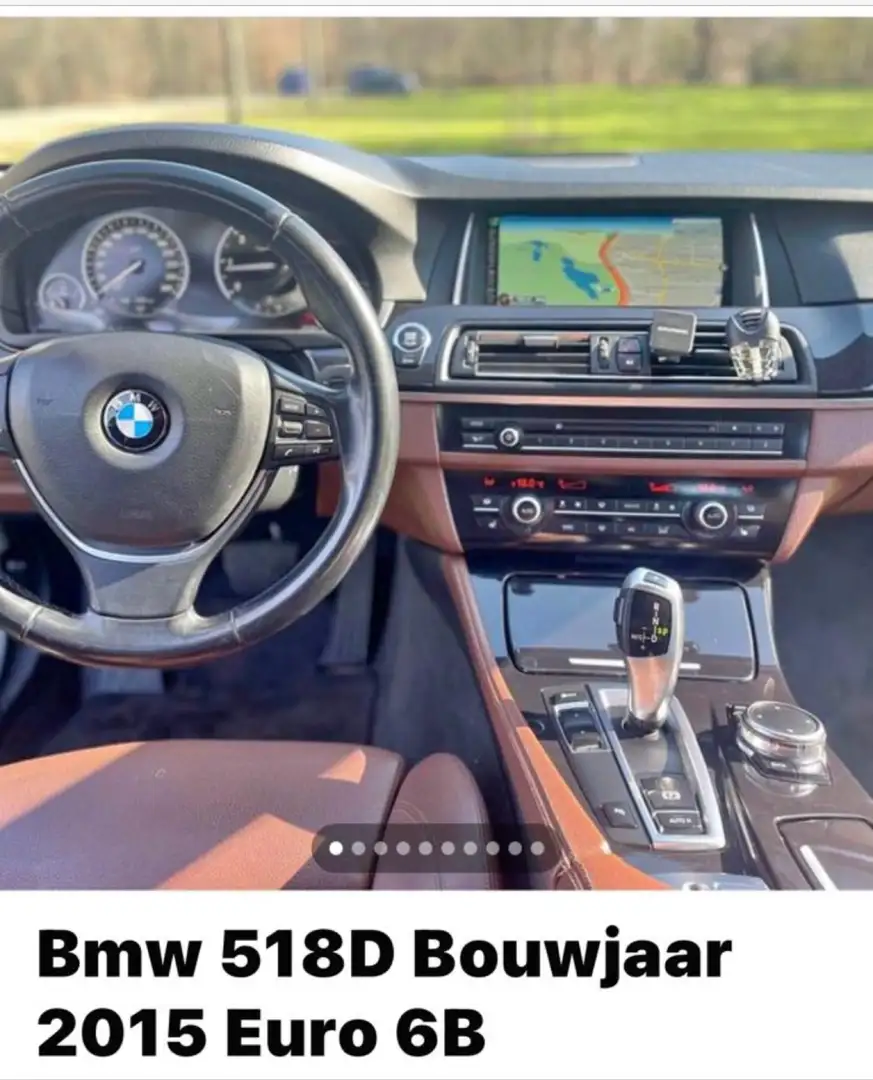 BMW 518 518d Aut. Bleu - 1